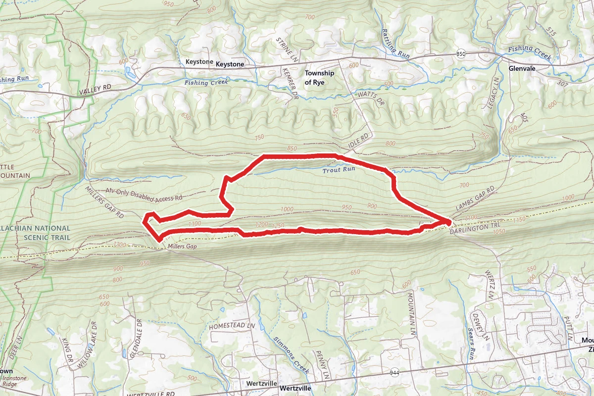 Lamb's Gap Trail