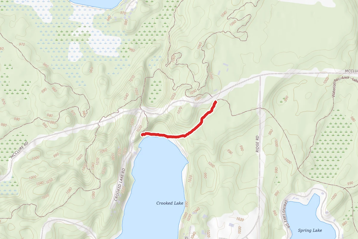 Waterloo Rec. Area - Hickory Hills Trail_Waterloo Rec. Area - Waterloo-Pinckney Trail