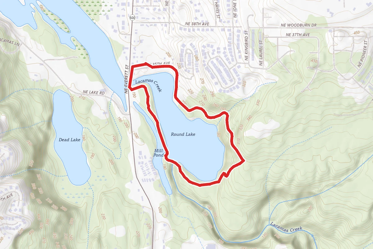 Round Lake Loop via Lake to Lake Trail