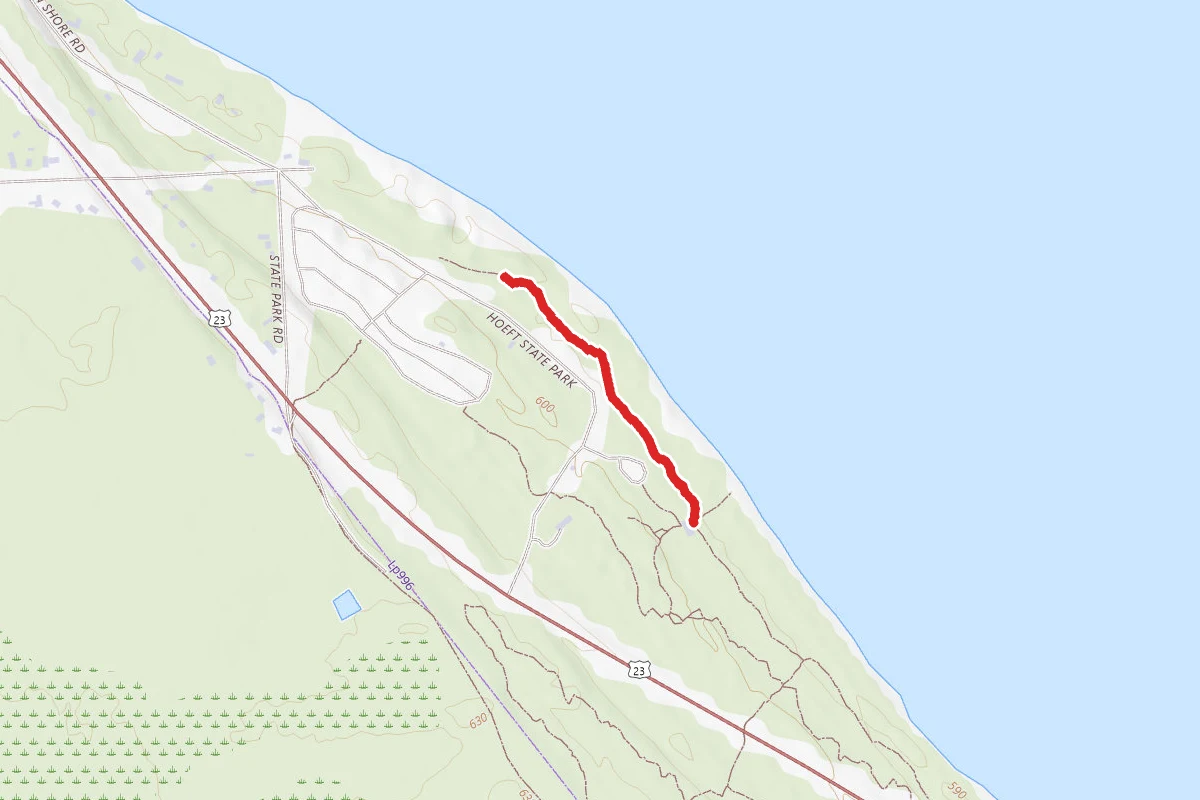 Ph Hoeft State Park - Beach Trail