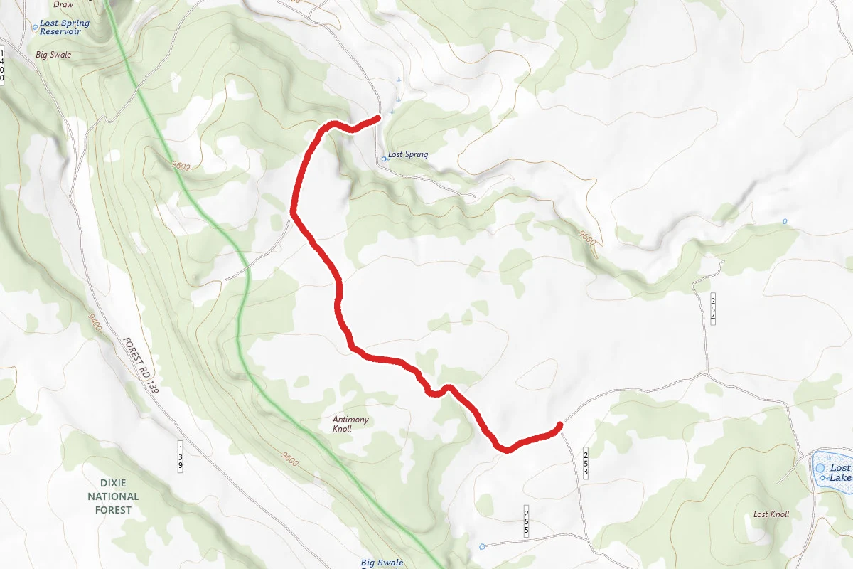 Antimony Knoll Atv Trail