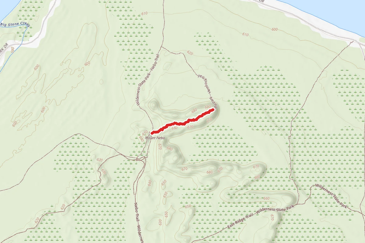 Wilderness State Park - Hemlock Trail