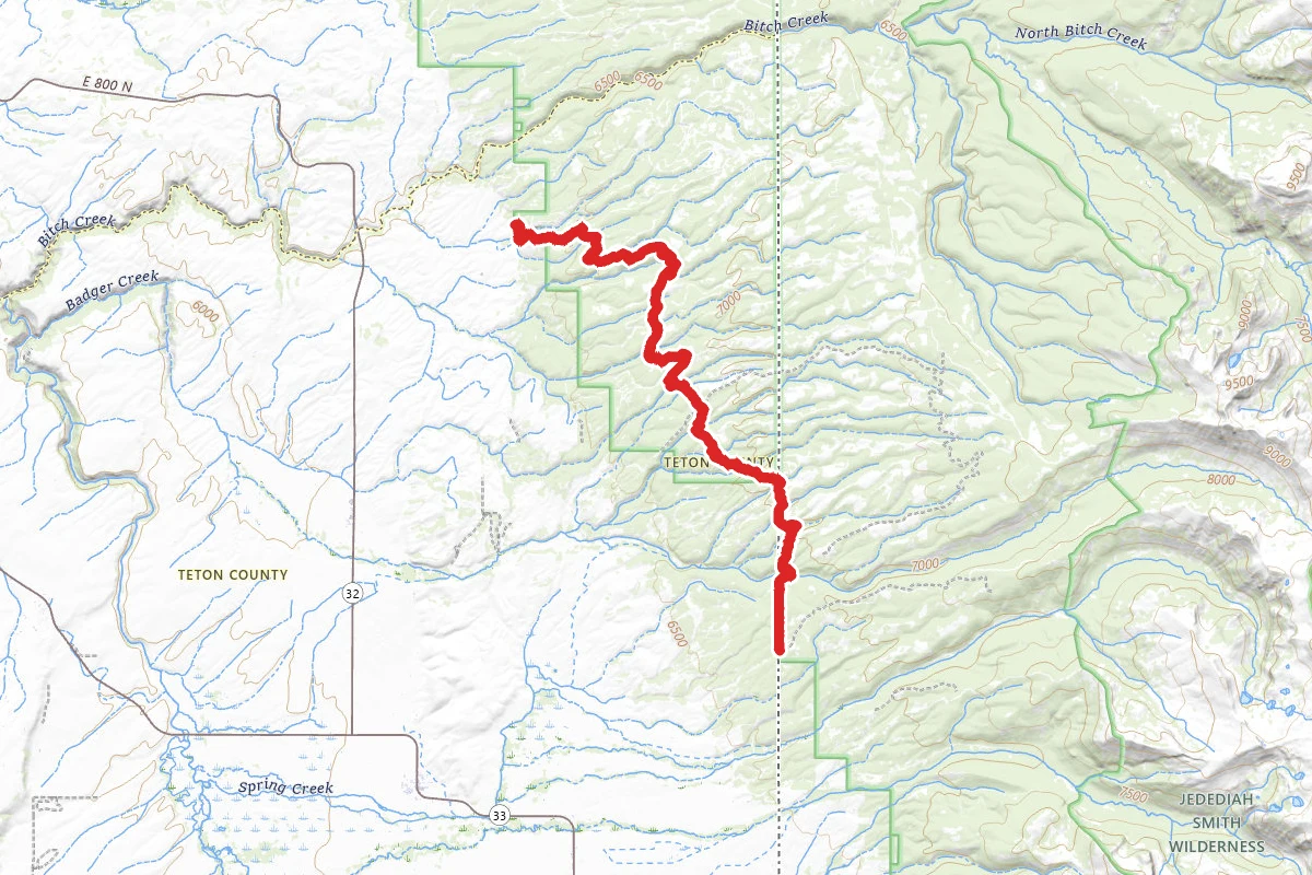 Decoster route map