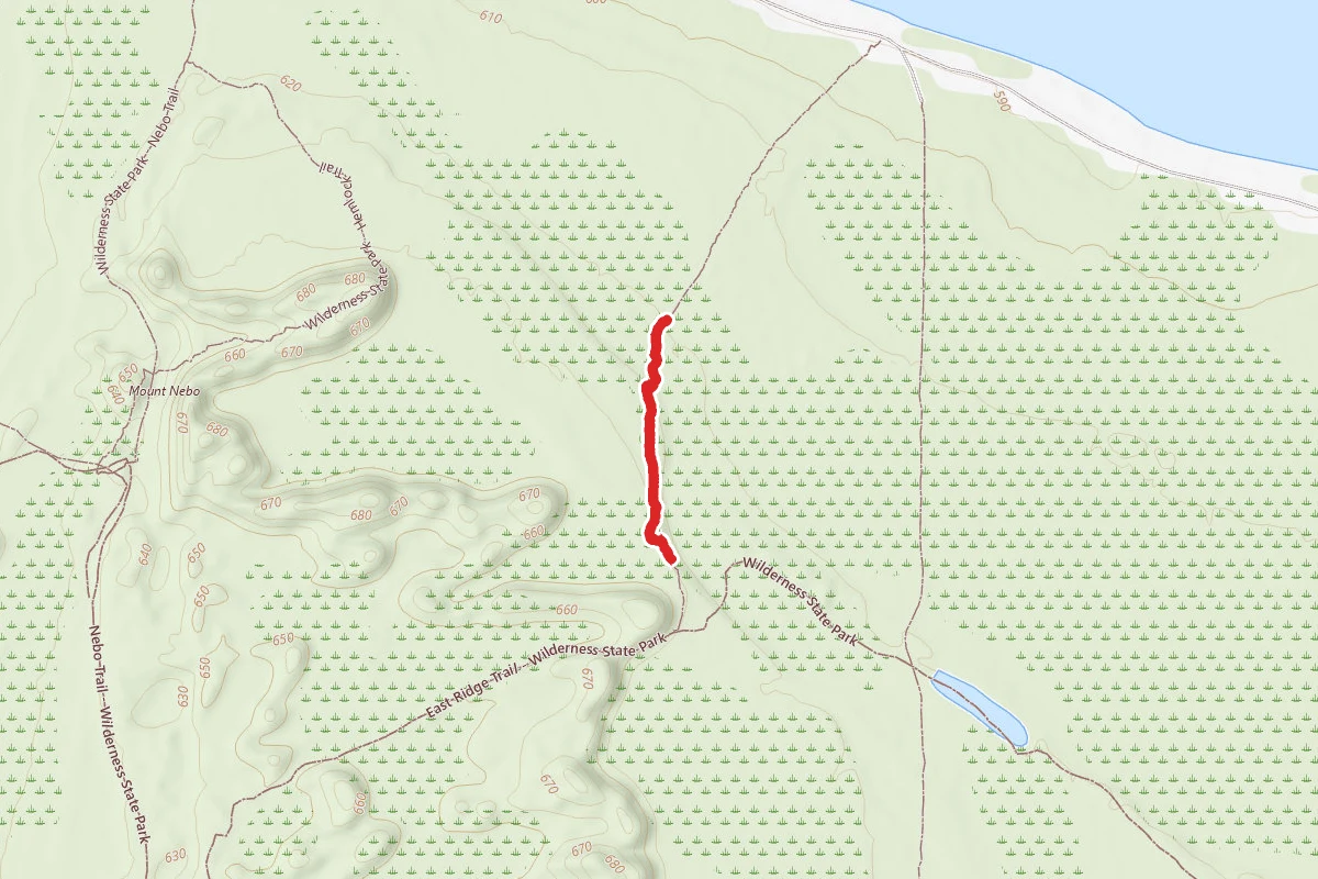 Wilderness State Park - East Ridge Trail