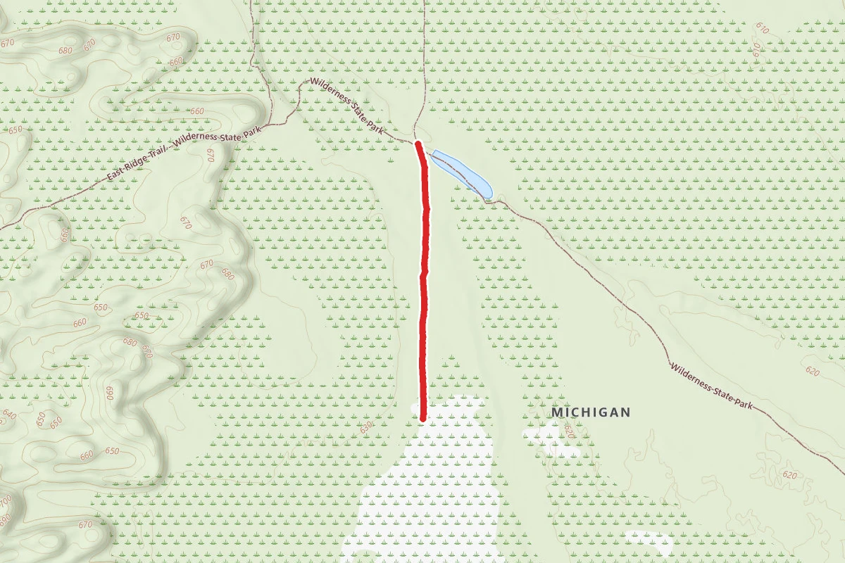 Wilderness State Park - East Boundary Trail