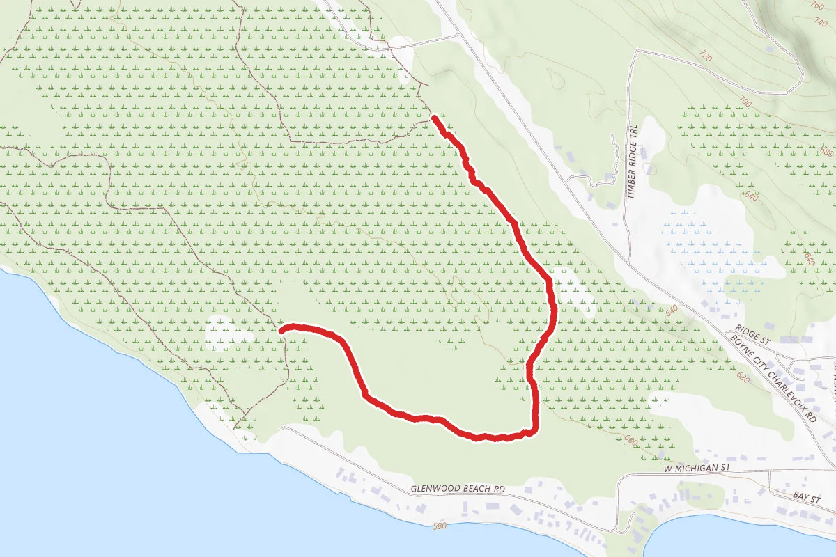 Young State Park - Deer Flats Nature Trail