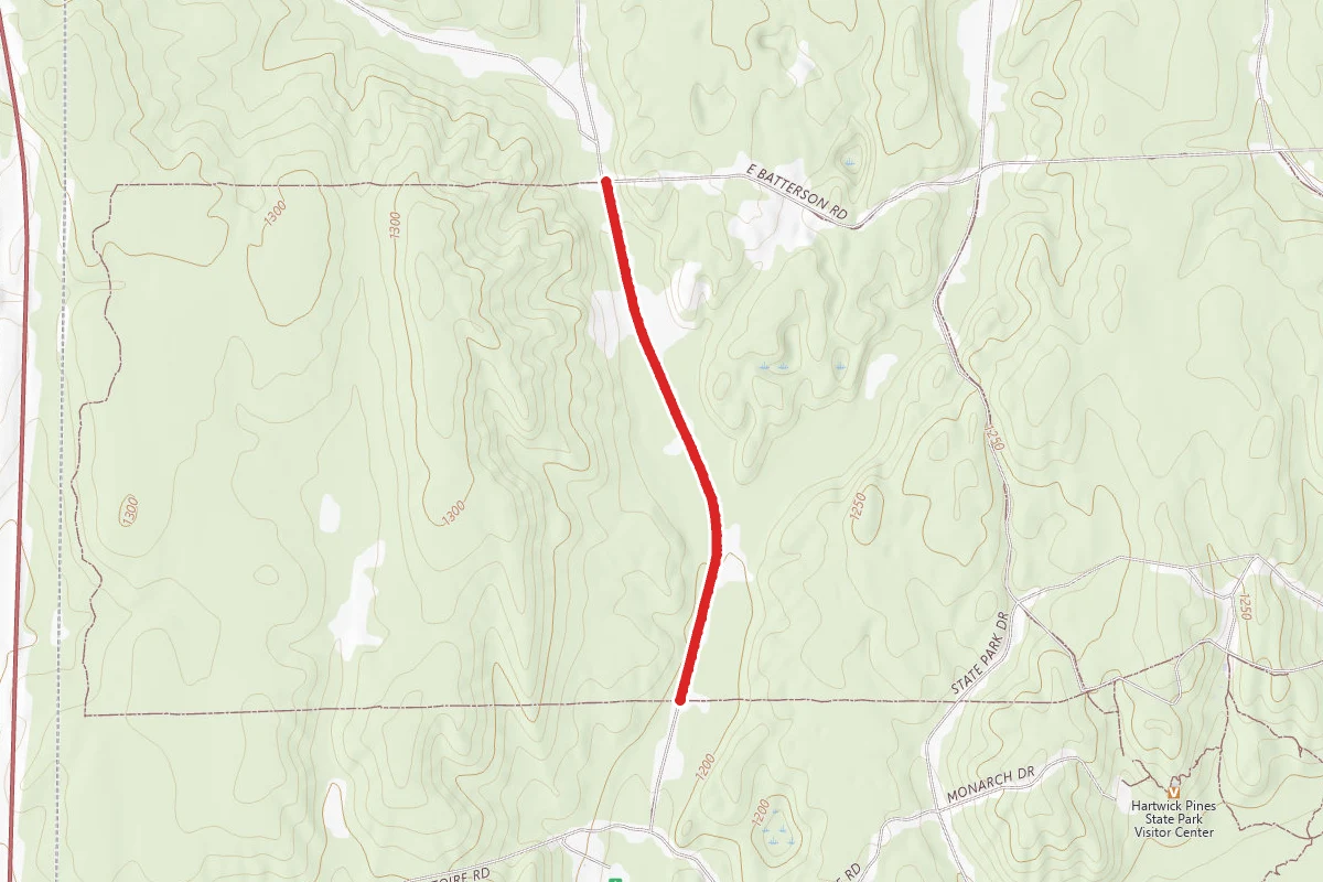 Hartwick Pines State Park - Deer Run Trail