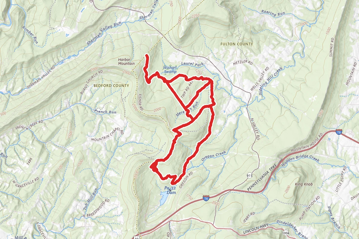 Sideling Hill Atv Trail