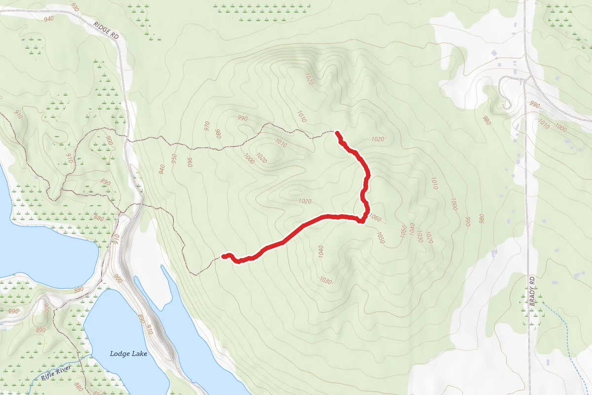 Rifle River Rec. Area - Hiking and Mountain Biking and Ski Trail