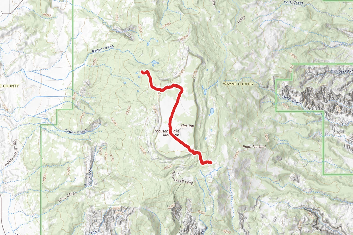 Peavine-Thousand Lake