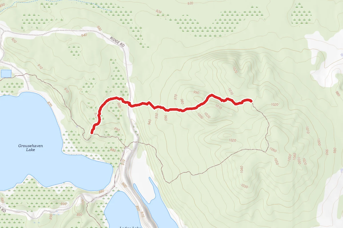 Rifle River Rec. Area - Hiking and Mountain Biking and Ski Trail