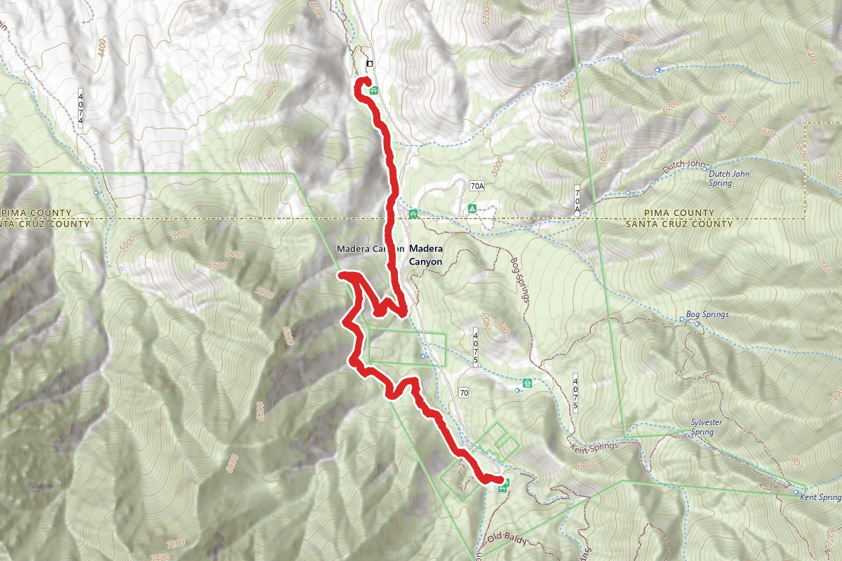 Madera Canyon Nature Trail