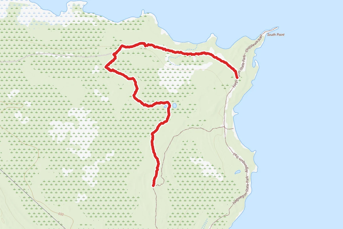 Negwegon State Park - Chippewa Trail