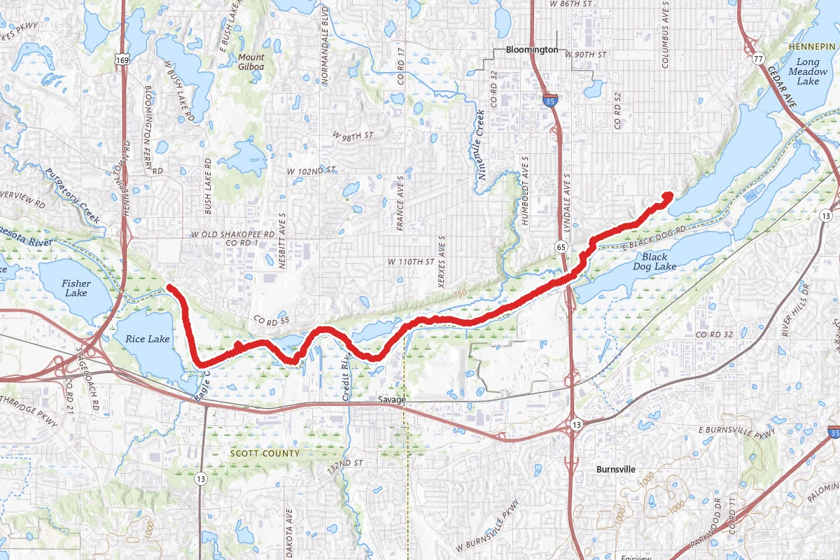 Bloomington Ferry Trail