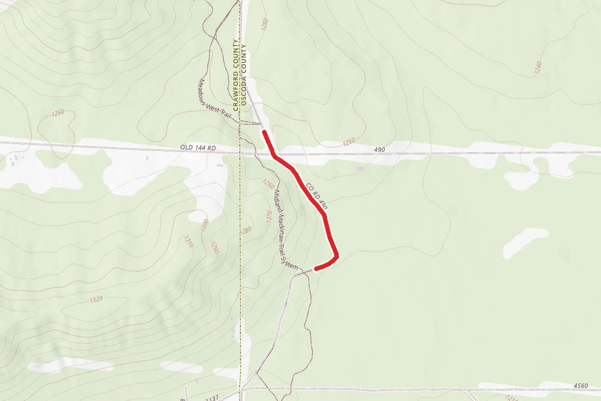 Meadows West Trail