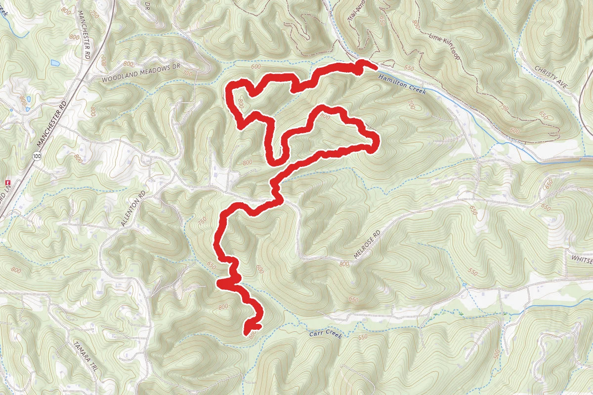 Green Rock Trail