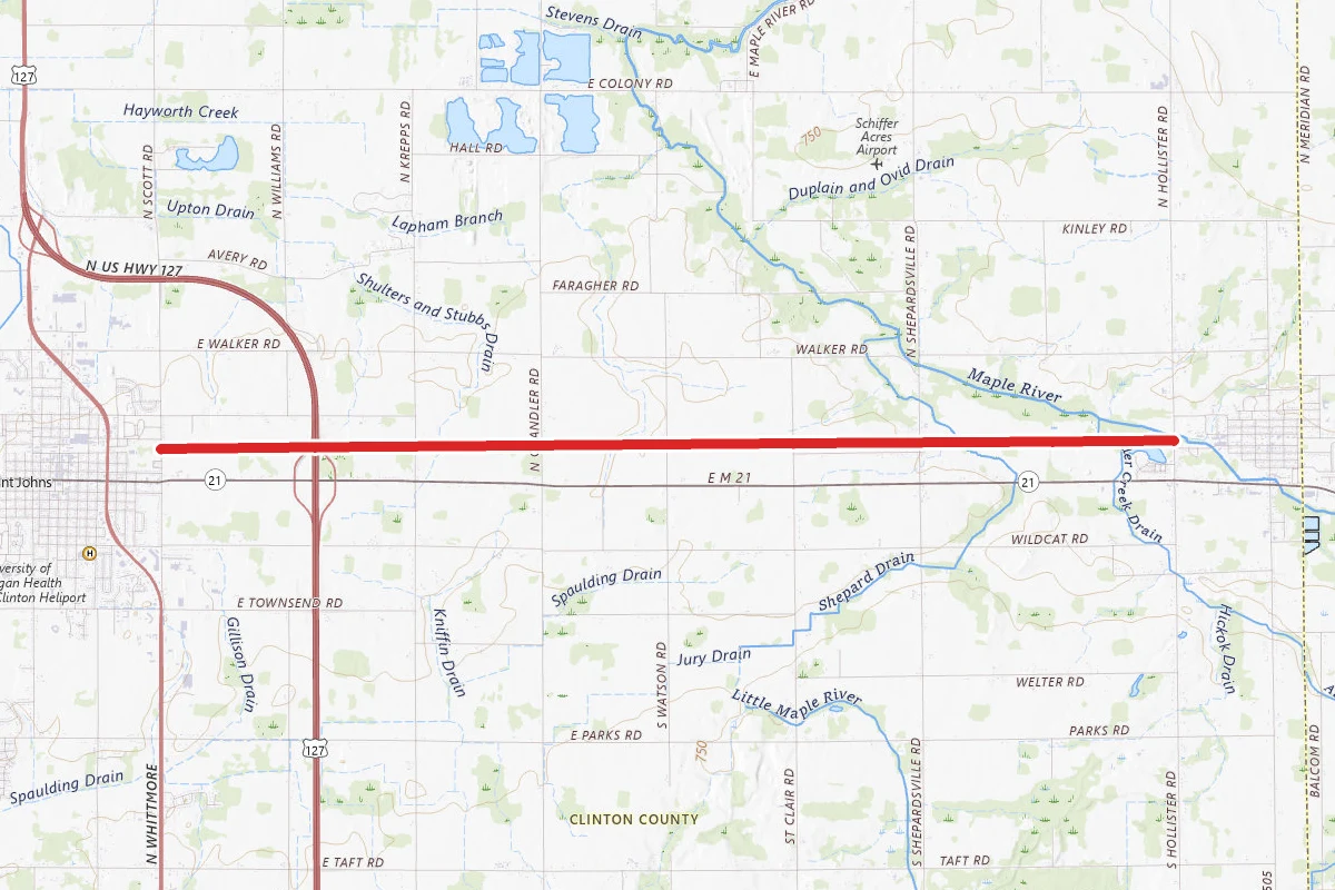 Fred Meijer Clinton-Ionia-Shiawassee (Cis) State Trail