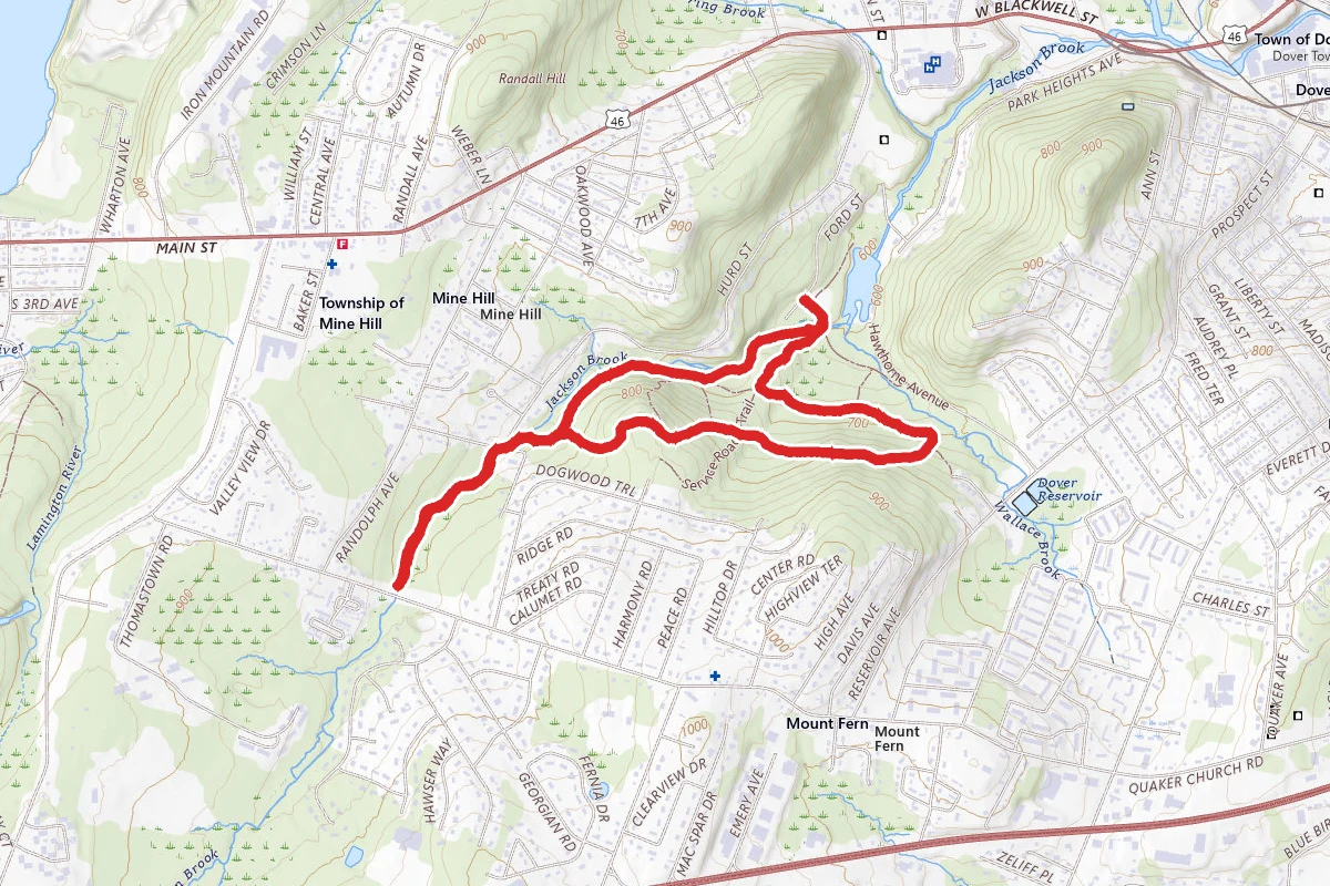 Indian Falls, Jackson Brook and Hedden Park Circular Loop