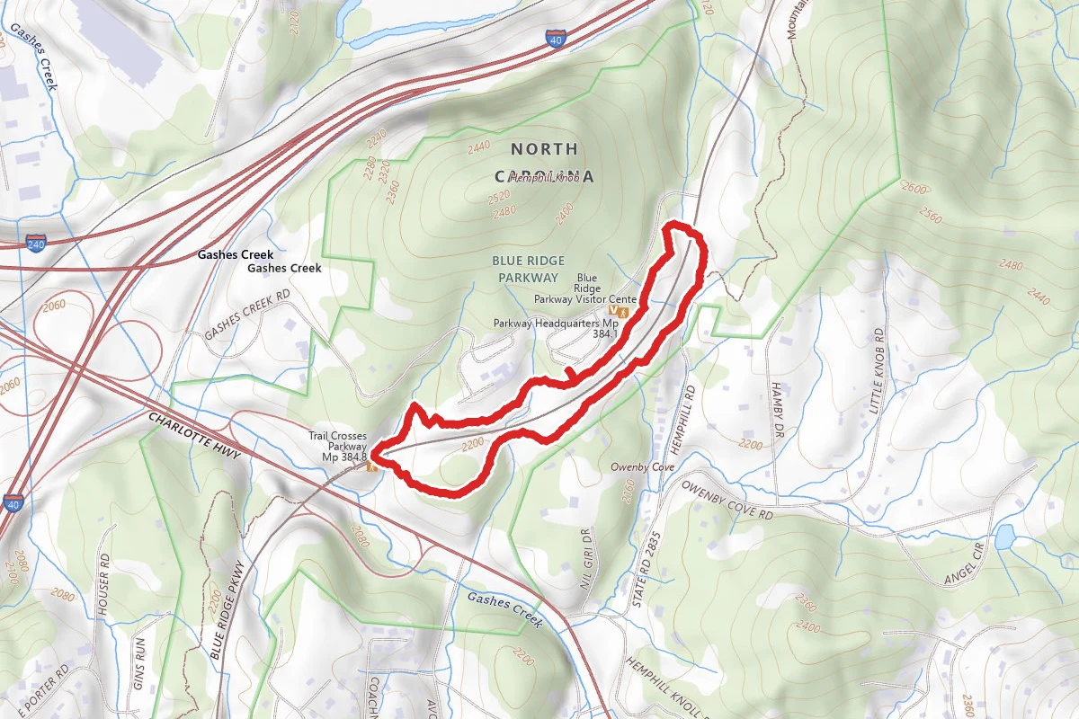 Blue Ridge Parkway Visitor's Center Loop