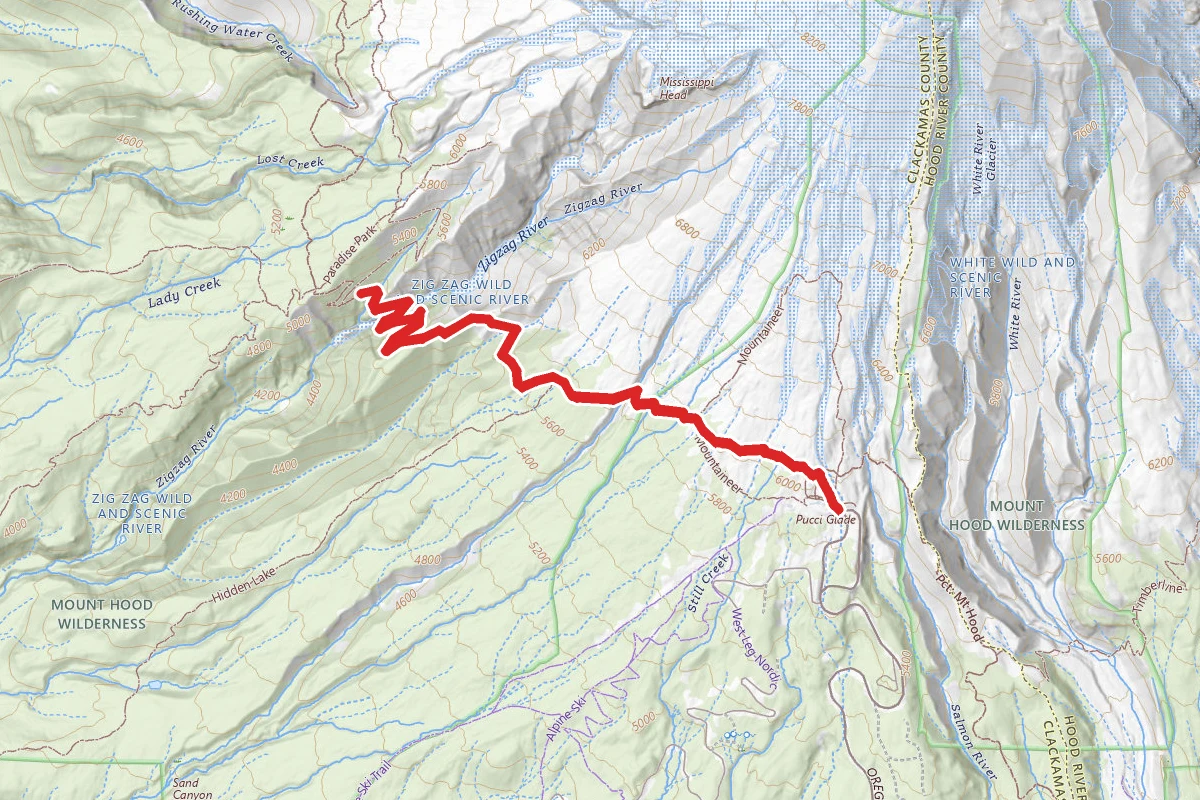 Zigzag Canyon Trail