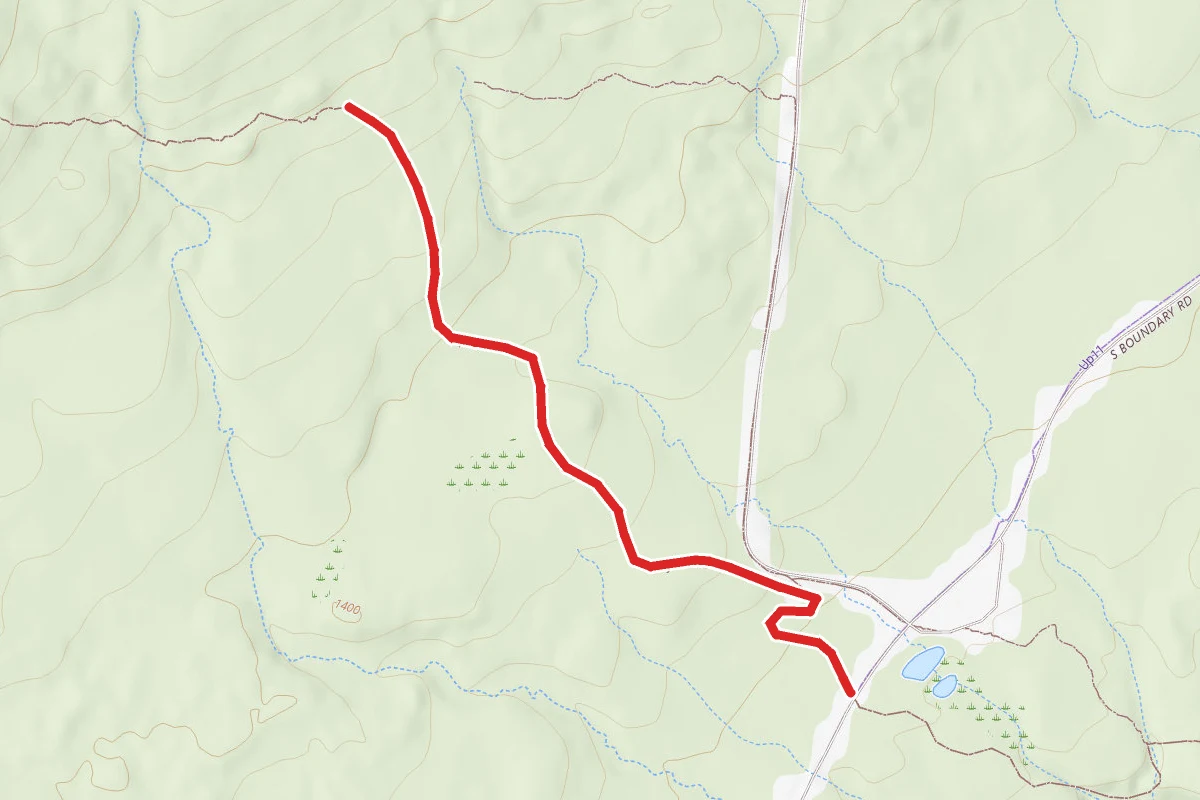 Porcupine Mountains State Park - Lilly Pond Trai_North Country Trail_Iron Belle Trail