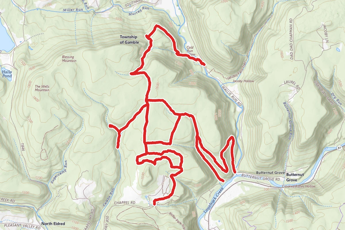 Blessing Mountain Trails