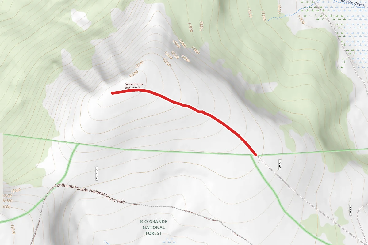 Hill 71 Repeater Site Road