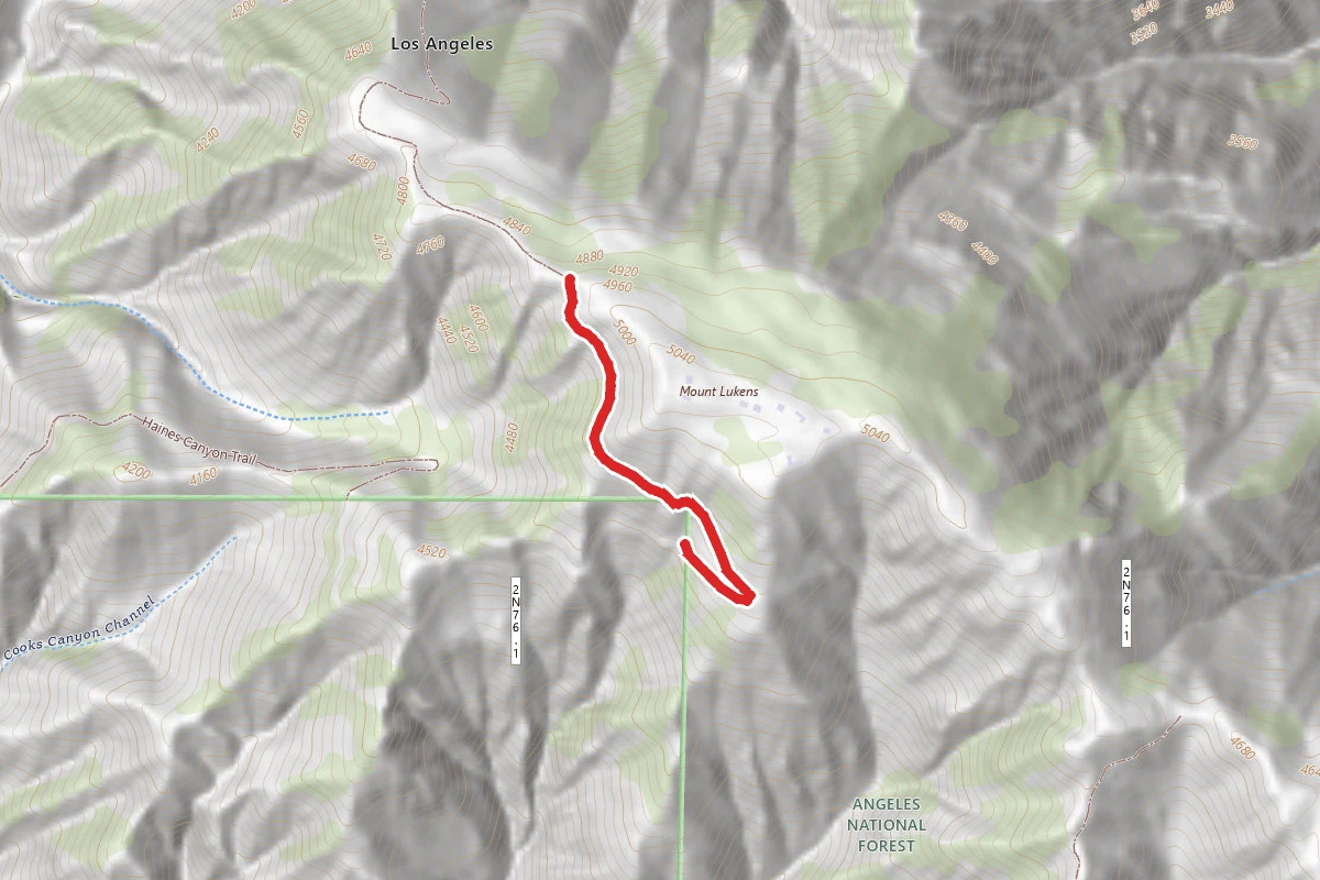 Haines Canyon Trail