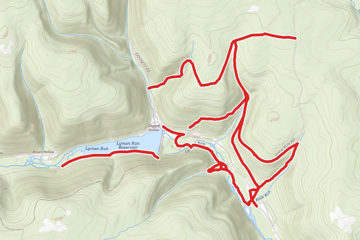 Lyman Run State Park Hiking Trails