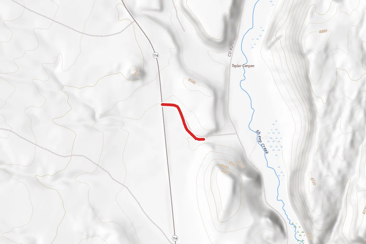Sheep Creek Road