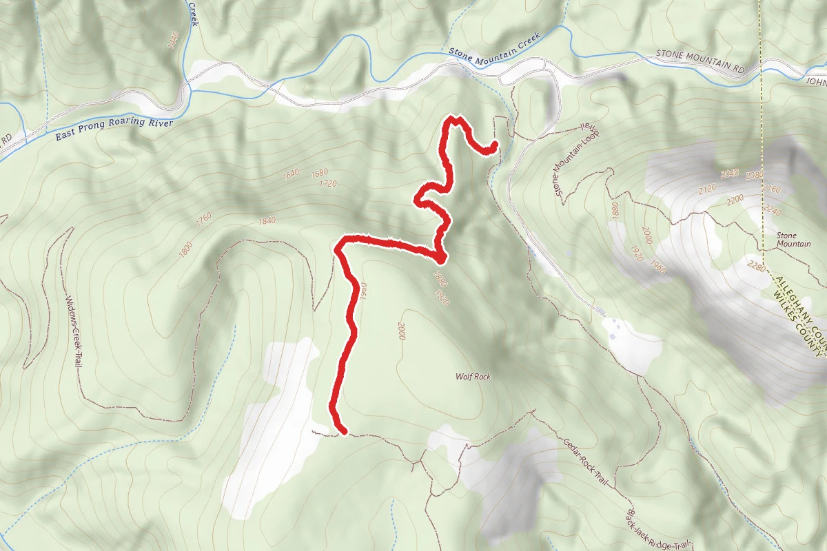 Wolf Rock Trail