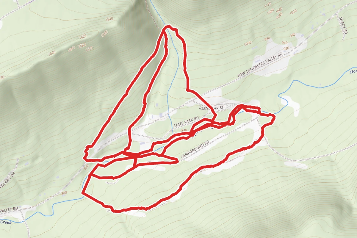 Reeds Gap State Park Trails