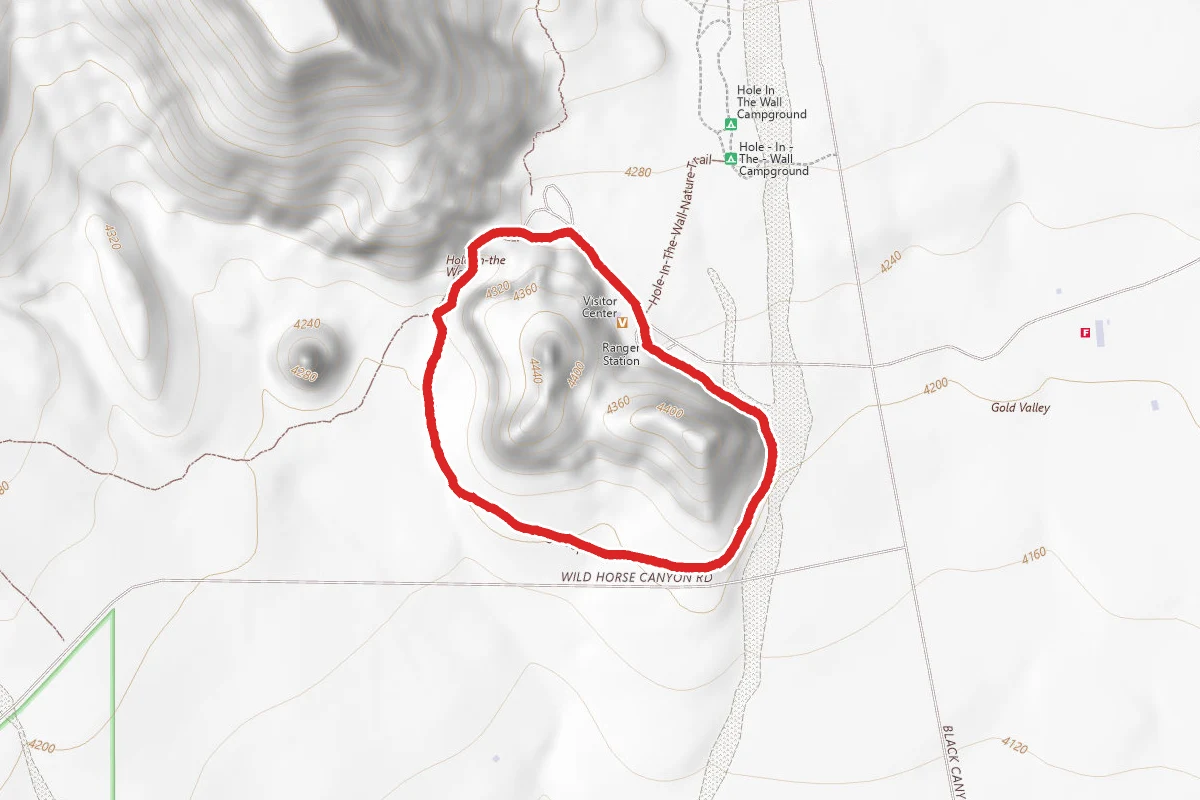 Hole-in-the-Wall Rings Trail