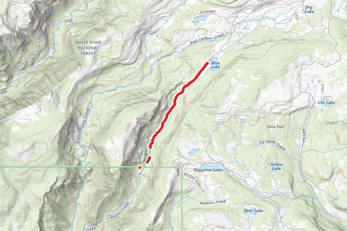 Keyser Creek Trail