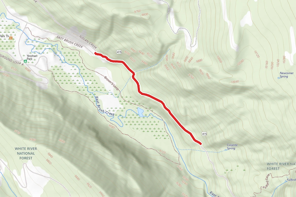 East Brush Creek Road