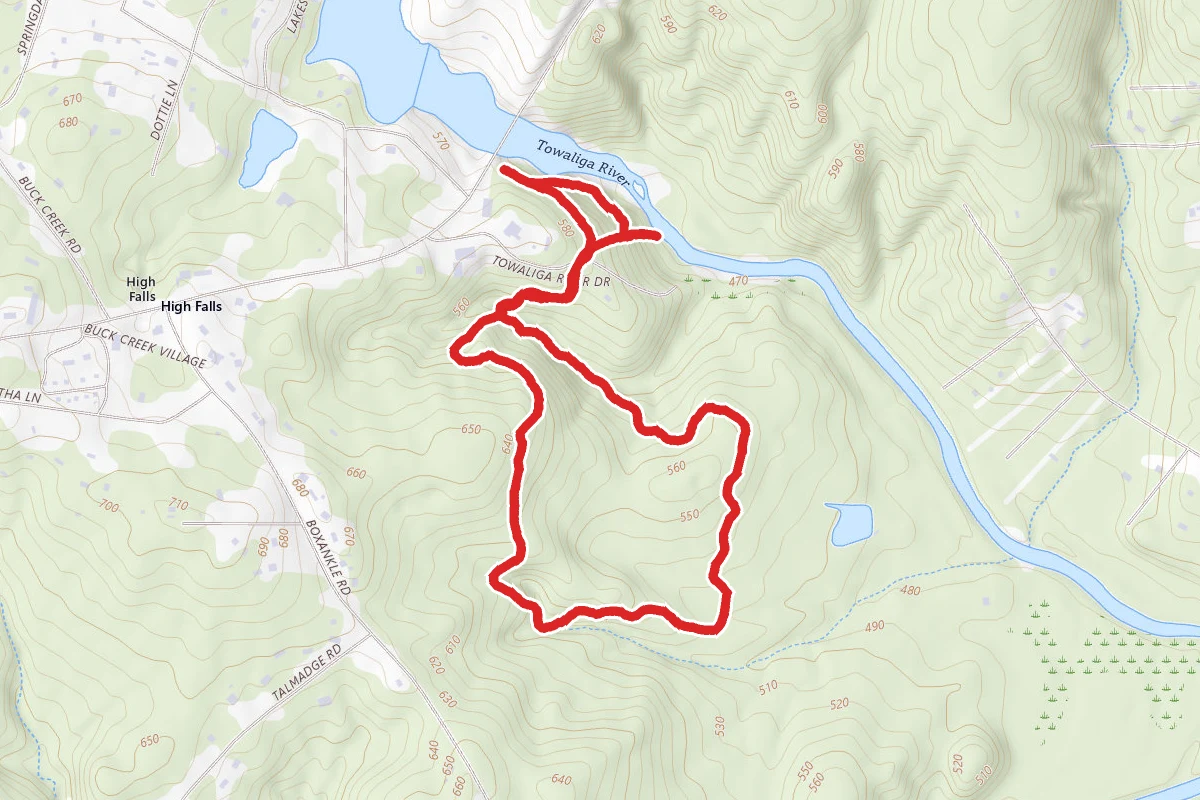 Historic and Tranquil Trails Loop