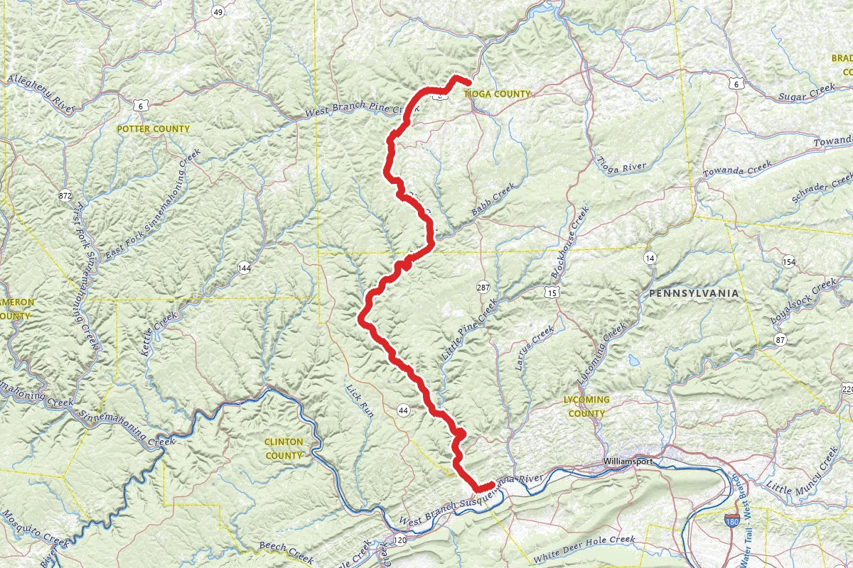 Pine Creek Rail Trail