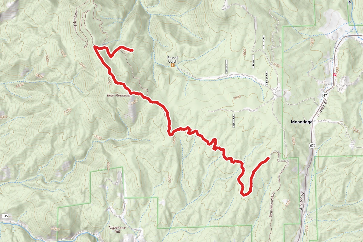 Russell Gulch Trail
