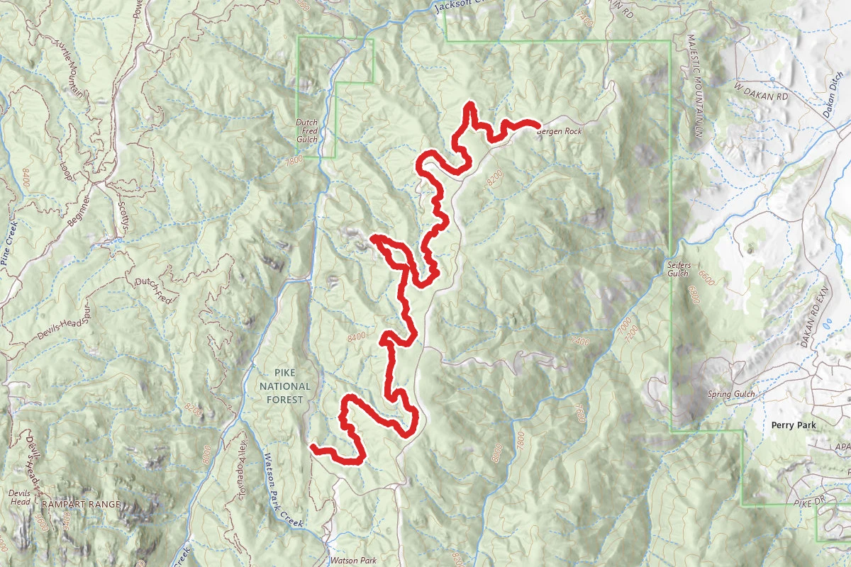 Bergen Rock Trail