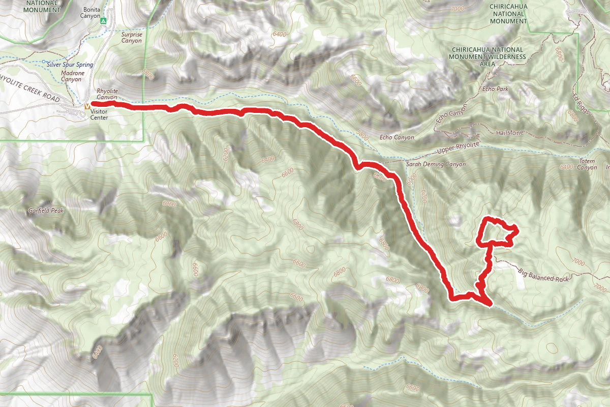 Heart of Rocks Loop
