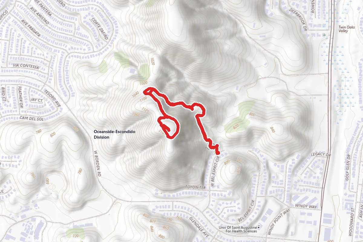 The P Trail
