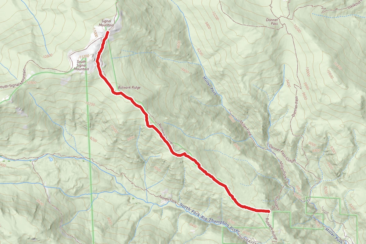 Bulwark Ridge Trail