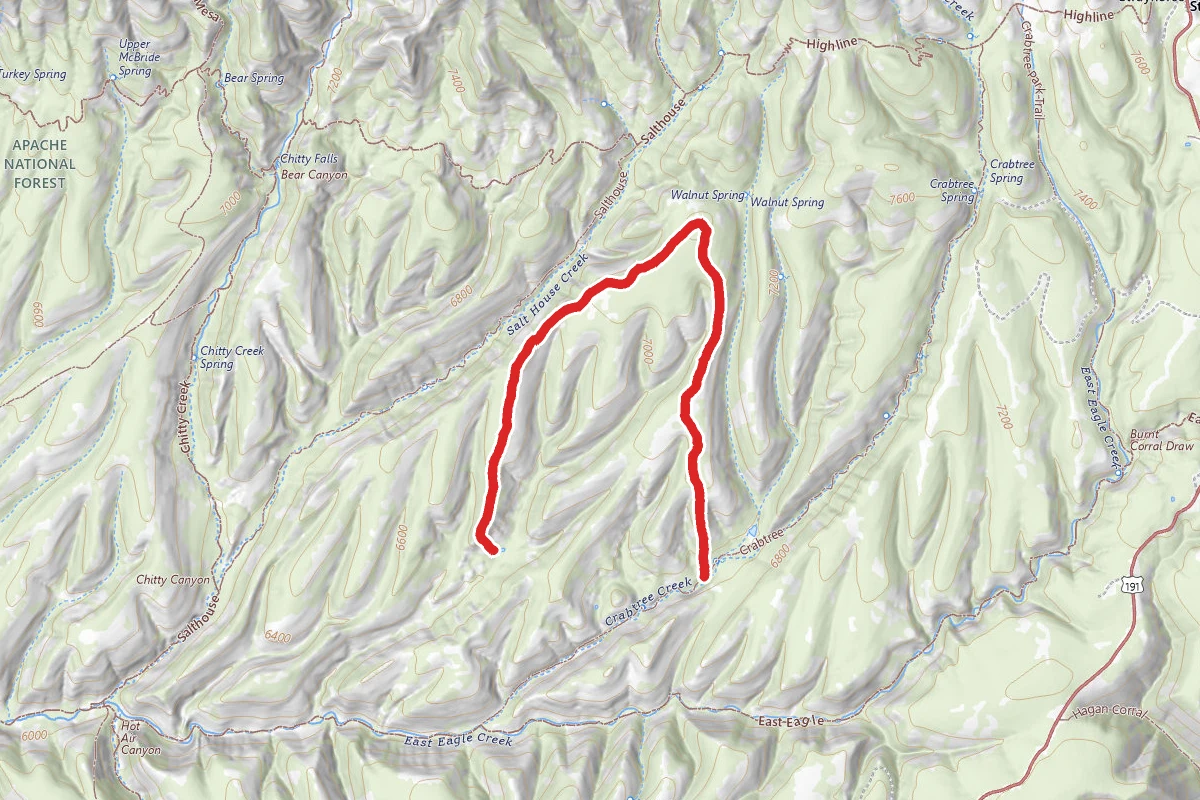 Cottonwood Tank Trail