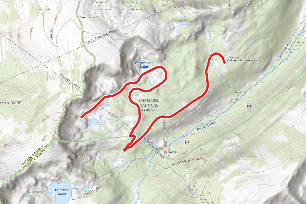 Colorado Midland Centennial Trail
