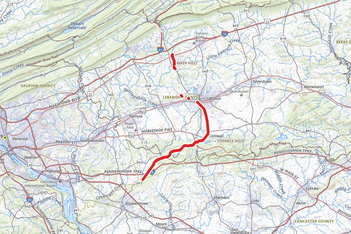 Lebanon Valley Rail Trail