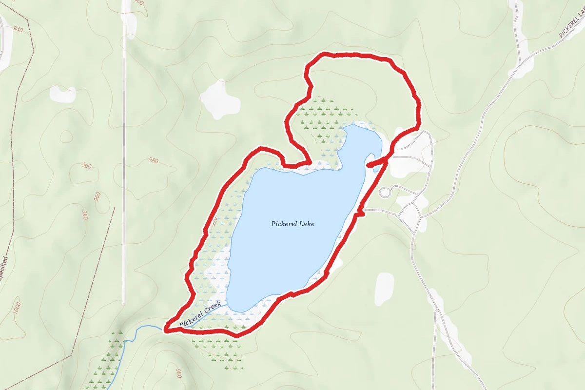 Pickerel Lake Pathway