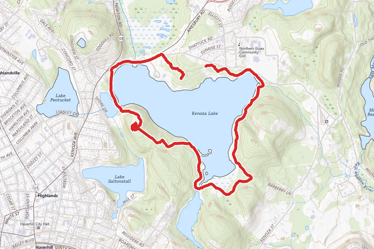 Winnekenni Shoreline Loop
