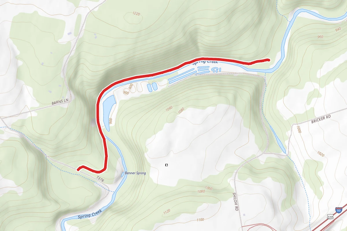 Spring Creek Canyon Trail