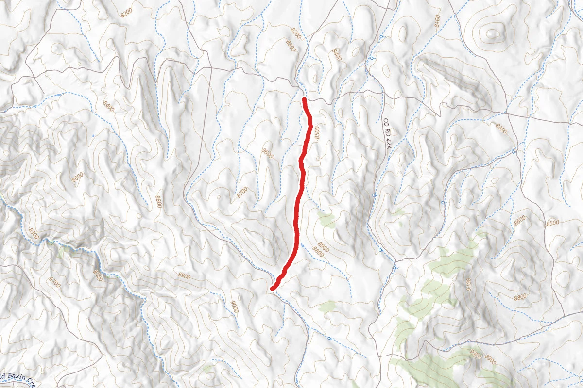 Sage Hen Gulch Road