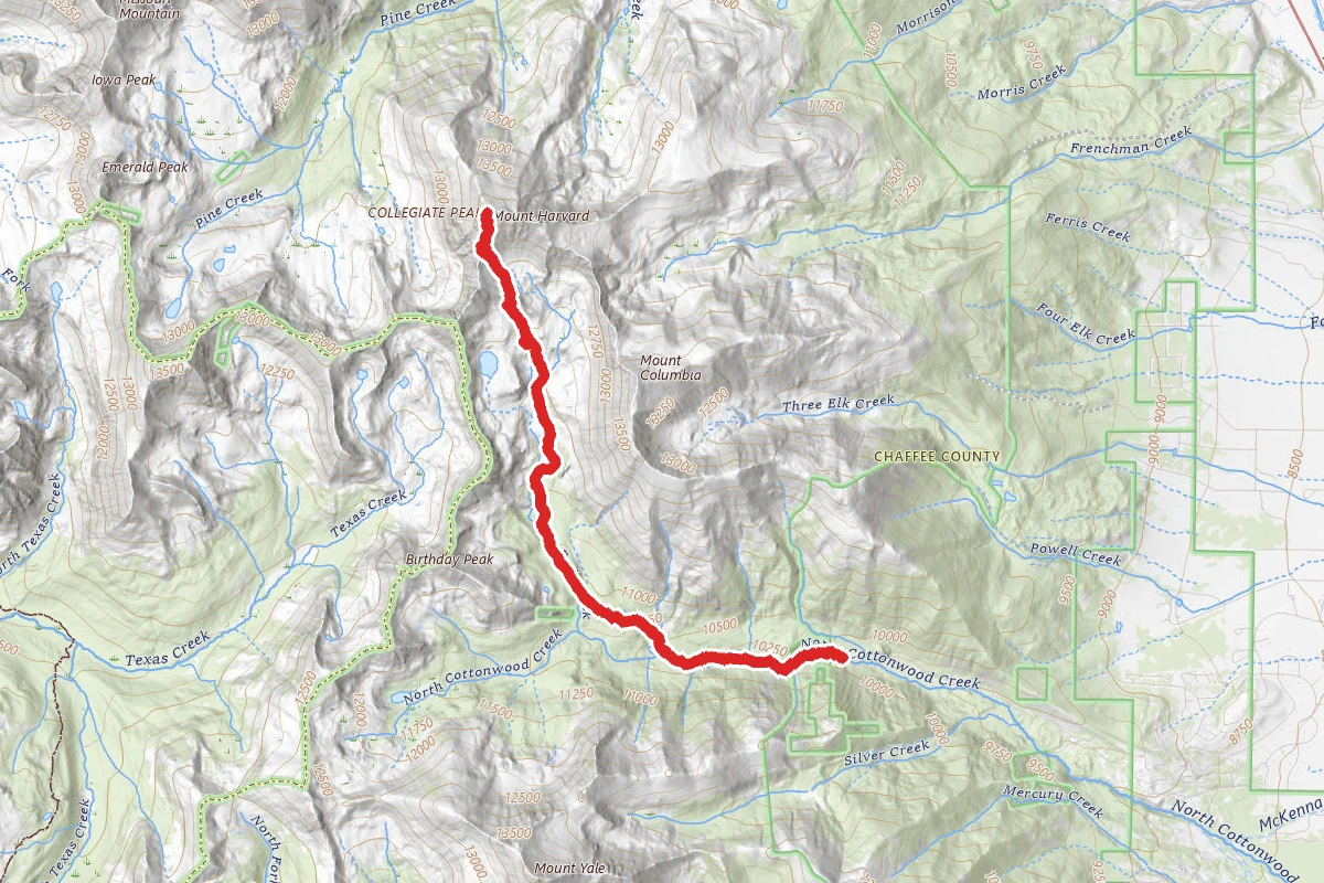 Mount Harvard Trail